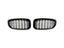 Kies-Motorsports AutoTecknic USA AutoTecknic Dual-Slat Glazing Black Front Grille Set - F34 3-Series Gran Turismo