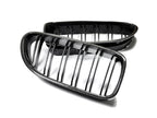 Kies-Motorsports AutoTecknic USA AutoTecknic Dual-Slats Carbon Fiber Front Grille Set - BMW F06 Gran Coupe | F12 Coupe | F13 Cabrio | 6-Series & M6