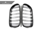 Kies-Motorsports AutoTecknic USA AutoTecknic Dual-Slats Carbon Fiber Front Grille Set - BMW F06 Gran Coupe | F12 Coupe | F13 Cabrio | 6-Series & M6