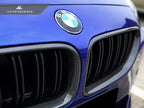 Kies-Motorsports AutoTecknic USA AutoTecknic Dual-Slats Carbon Fiber Front Grille Set - BMW F06 Gran Coupe | F12 Coupe | F13 Cabrio | 6-Series & M6