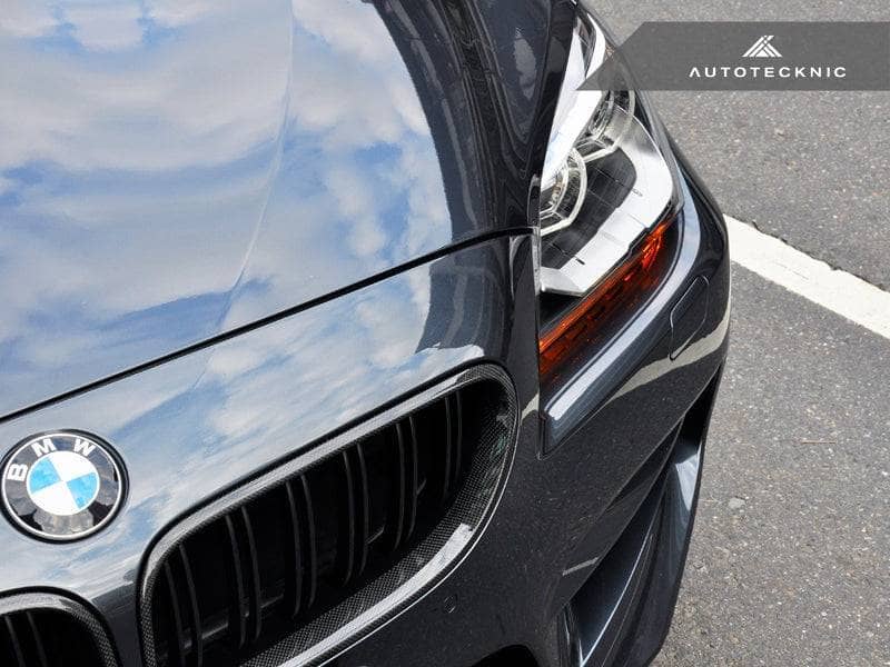 Kies-Motorsports AutoTecknic USA AutoTecknic Dual-Slats Carbon Fiber Front Grille Set - F06 Gran Coupe / F12 Coupe / F13 Cabrio | 6 Series & M6