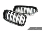 Kies-Motorsports AutoTecknic USA AutoTecknic Dual-Slats Carbon Front Grille Set - F30 3-Series Sedan | F31 3-Series Wagon