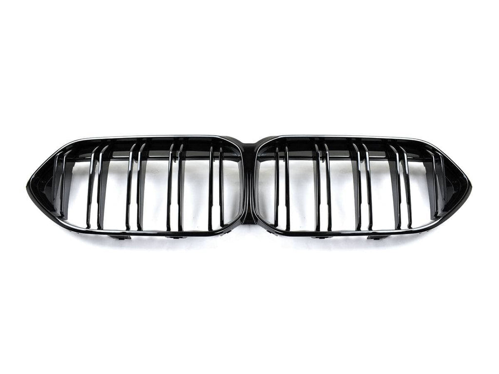 Kies-Motorsports AutoTecknic USA AutoTecknic Dual-Slats Gloss Black Front Grille - BMW F44 2-Series Gran Coupe