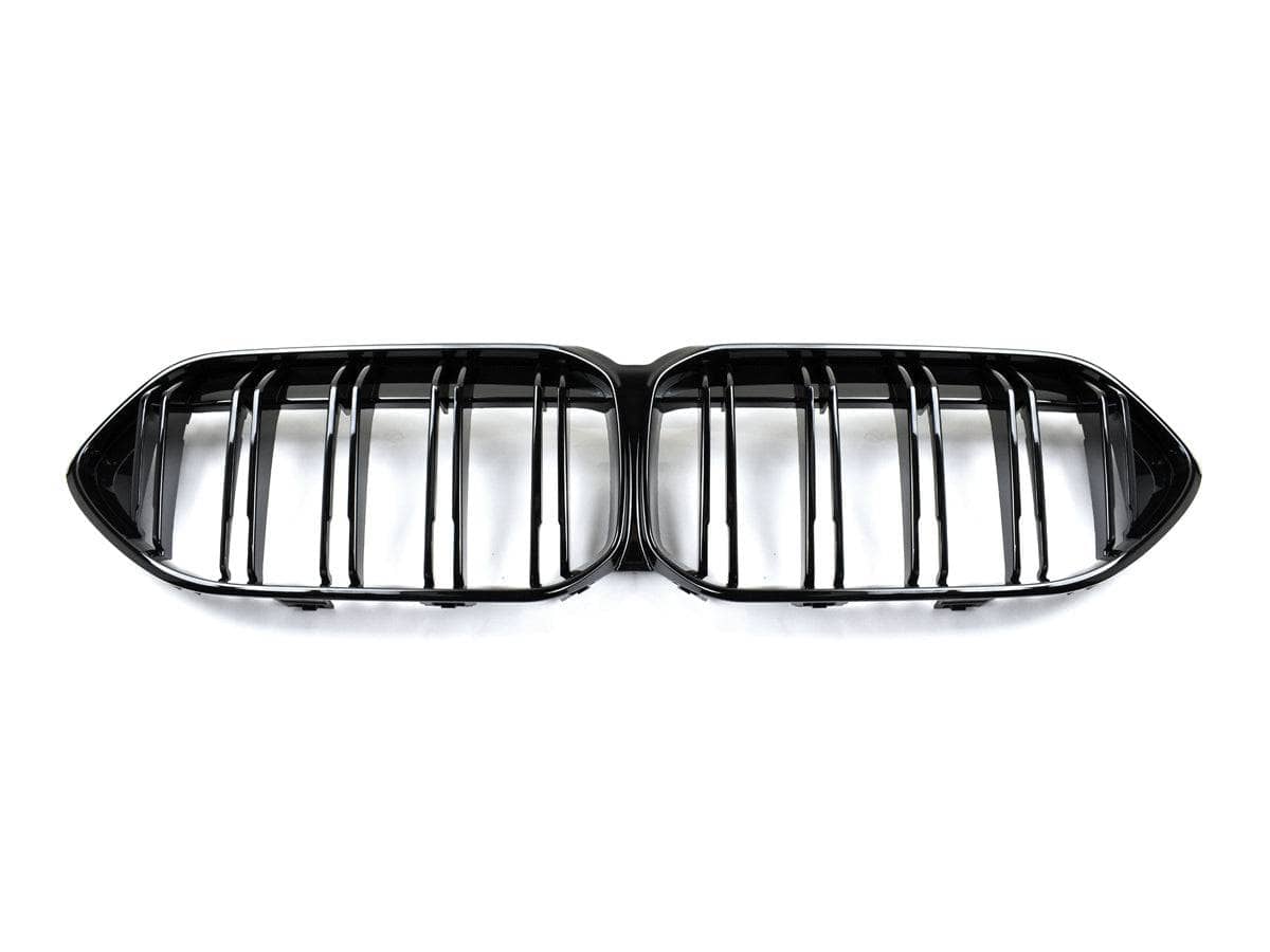 Kies-Motorsports AutoTecknic USA AutoTecknic Dual-Slats Gloss Black Front Grille - BMW F44 2-Series Gran Coupe