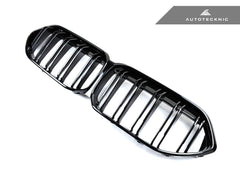 Kies-Motorsports AutoTecknic USA AutoTecknic Dual-Slats Gloss Black Front Grille - F44 2-Series Gran Coupe