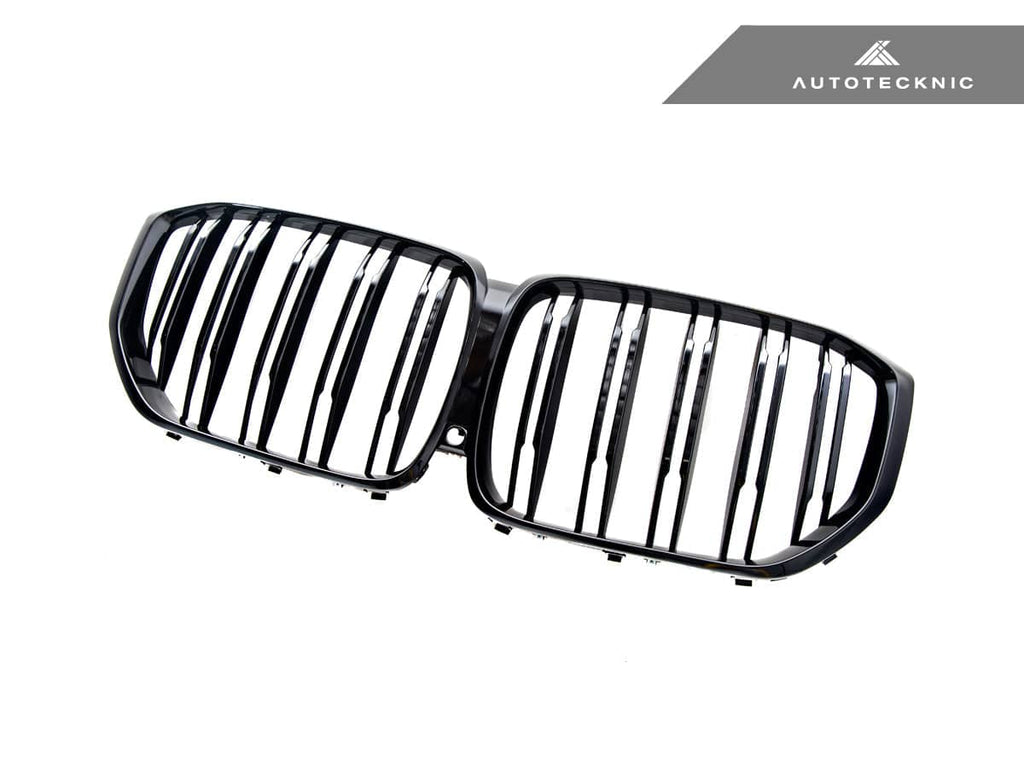 Kies-Motorsports AutoTecknic USA AutoTecknic Dual-Slats Gloss Black Front Grille - G05 X5 Pre-LCI