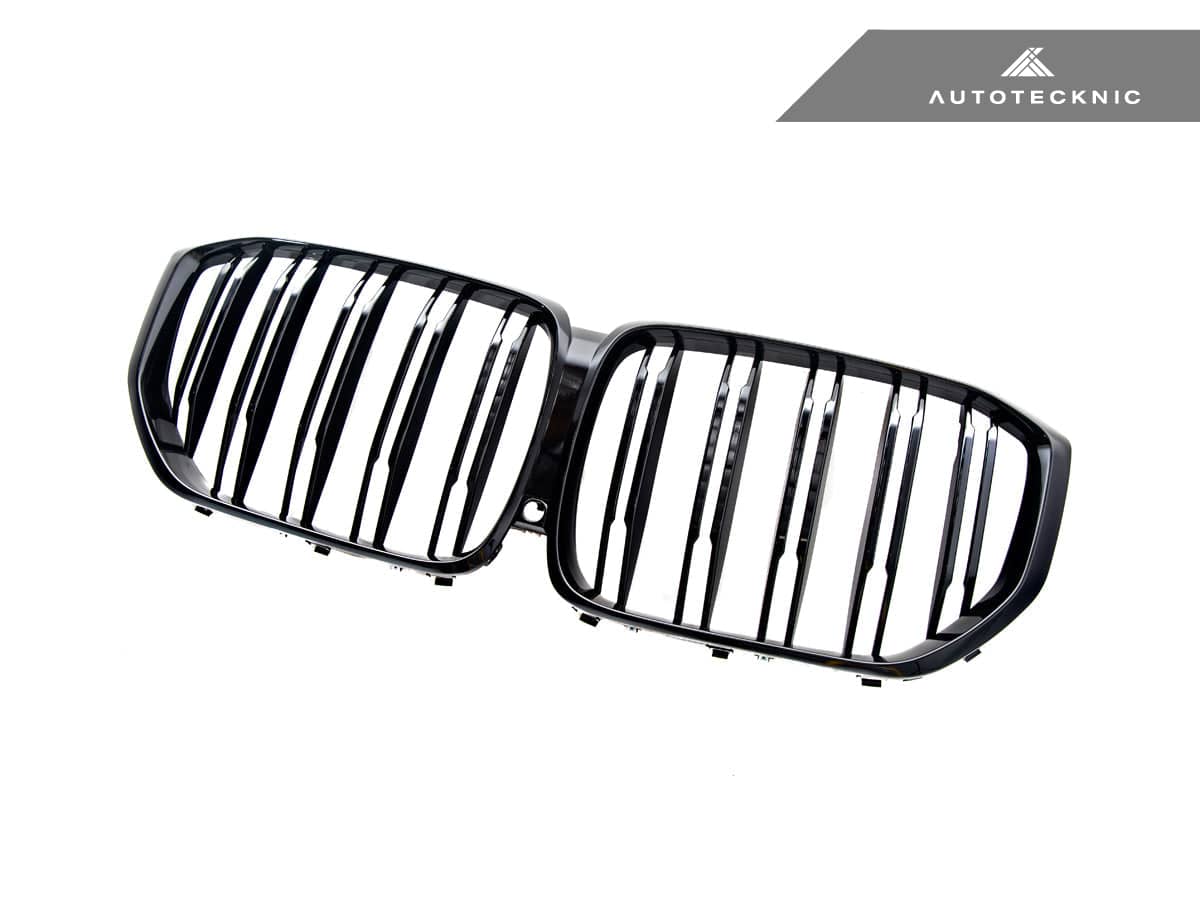 Kies-Motorsports AutoTecknic USA AutoTecknic Dual-Slats Gloss Black Front Grille - G05 X5 Pre-LCI