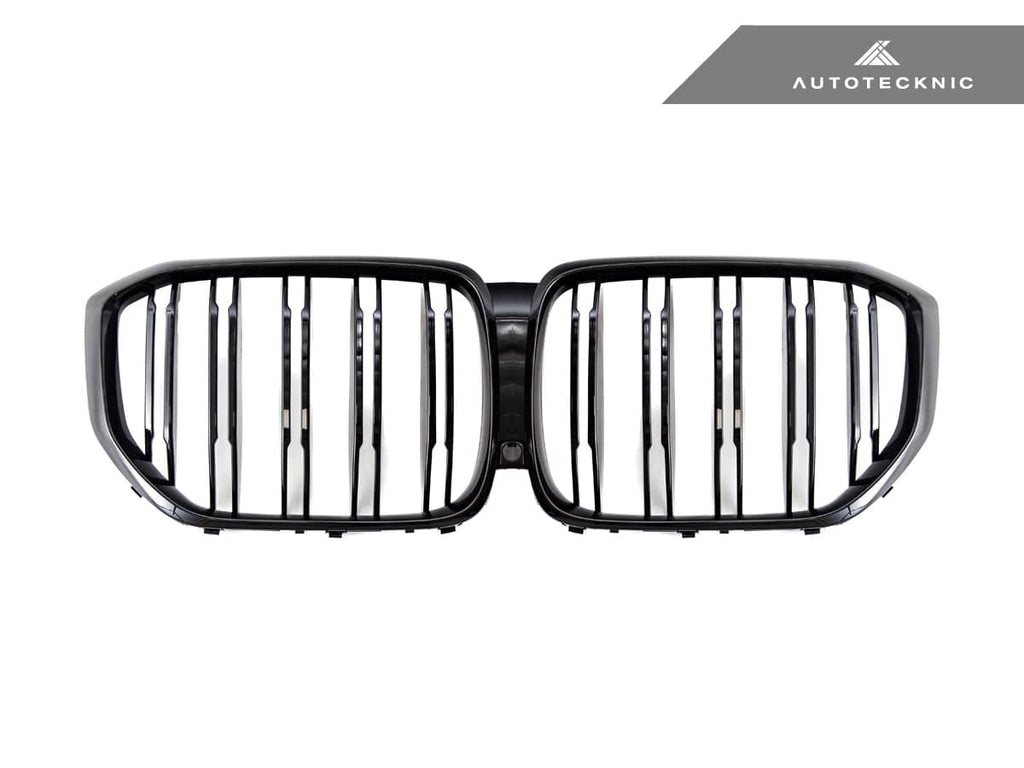 Kies-Motorsports AutoTecknic USA AutoTecknic Dual-Slats Gloss Black Front Grille - G05 X5 Pre-LCI