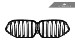 Kies-Motorsports AutoTecknic USA AutoTecknic Dual-Slats Gloss Black Front Grille - G06 X6 LCI G06 X6 LCI 2024-Up / Gloss Black