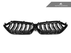 Kies-Motorsports AutoTecknic USA AutoTecknic Dual-Slats Gloss Black Front Grille - G06 X6 LCI G06 X6 LCI 2024-Up / Gloss Black