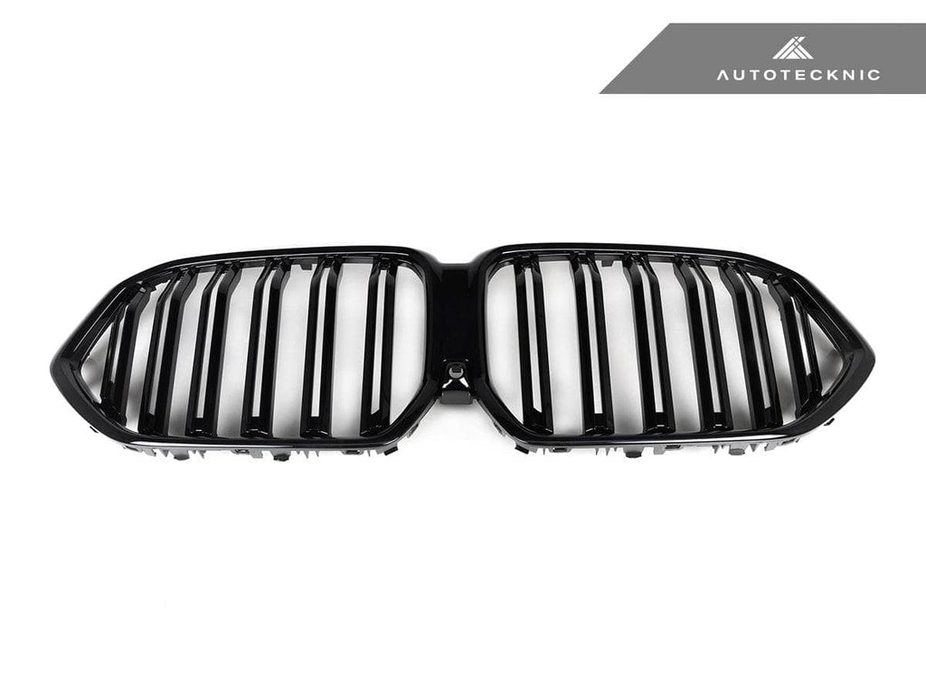 Kies-Motorsports AutoTecknic USA AutoTecknic Dual-Slats Gloss Black Front Grille - G06 X6 LCI G06 X6 LCI 2024-Up / Gloss Black