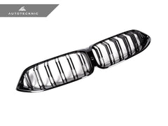 Kies-Motorsports AutoTecknic USA AutoTecknic Dual-Slats Gloss Black Front Grille - G14/ G15/ G16 8-Series