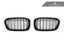 Kies-Motorsports AutoTecknic USA AutoTecknic Dual-Slats Gloss Black Front Grille Set - F20 1-Series LCI (2015-Up)