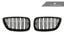 Kies-Motorsports AutoTecknic USA AutoTecknic Dual-Slats Gloss Black Front Grille Set - F22 2-Series | F87 M2