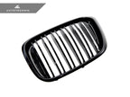 Kies-Motorsports AutoTecknic USA AutoTecknic Dual-Slats Gloss Black Front Grille Set - G01 X3 | G02 X4 Pre-LCI