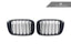 Kies-Motorsports AutoTecknic USA AutoTecknic Dual-Slats Gloss Black Front Grille Set - G01 X3 | G02 X4 Pre-LCI