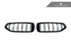Kies-Motorsports AutoTecknic USA AutoTecknic Dual-Slats Gloss Black Front Grille Set - G29 Z4