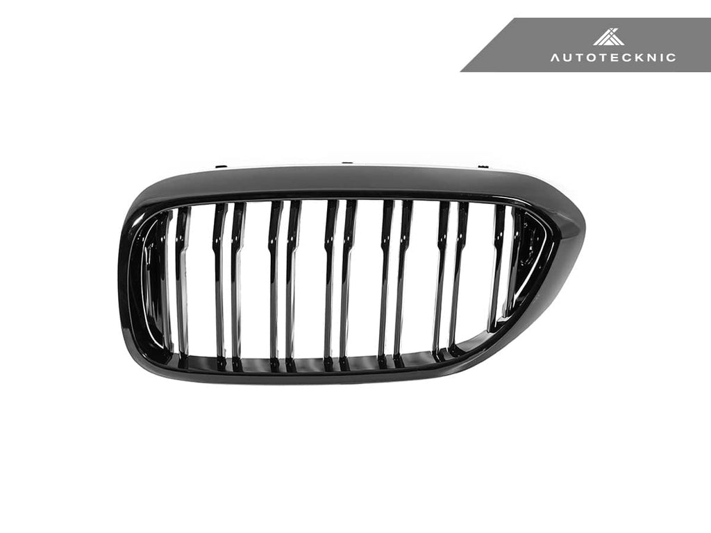 Kies-Motorsports AutoTecknic USA AutoTecknic Dual-Slats Gloss Black Front Grille Set - G30 5-Series Pre-LCI