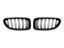 Kies-Motorsports AutoTecknic USA AutoTecknic Dual-Slats Stealth Black Front Grille Set - BMW F06 Gran Coupe | F12 Coupe | F13 Cabrio | 6-Series & M6