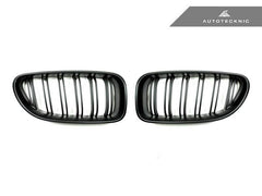 Kies-Motorsports AutoTecknic USA AutoTecknic Dual-Slats Stealth Black Front Grille Set - F06 Gran Coupe/ F12 Coupe/ F13 Cabrio | 6 Series & M6