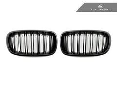 Kies-Motorsports AutoTecknic USA AutoTecknic Dual-Slats Stealth Black Front Grille Set - F15 X5 | F85 X5M & F16 X6 | F86 X6M