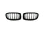 Kies-Motorsports AutoTecknic USA AutoTecknic Dual-Slats Stealth Black Front Grille Set - F30 3-Series