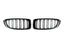 Kies-Motorsports AutoTecknic USA AutoTecknic Dual-Slats Stealth Black Front Grille Set - F32/ F36 4-Series | F80 M3 | F82 M4
