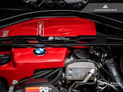 Kies-Motorsports AutoTecknic USA AutoTecknic Front Aluminum Strut Brace - F30/ F31 3-Series | F32/ F36 4-Series Stealth Black