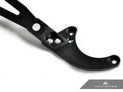 Kies-Motorsports AutoTecknic USA AutoTecknic Front Aluminum Strut Brace - F30/ F31 3-Series | F32/ F36 4-Series Stealth Black