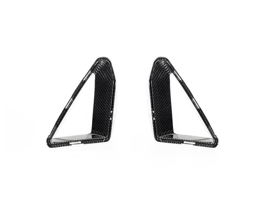 Kies-Motorsports AutoTecknic USA AutoTecknic Front Bumper Carbon Air Curtain Set - BMW G90/ G99 M5