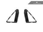 Kies-Motorsports AutoTecknic USA AutoTecknic Front Bumper Carbon Air Curtain Set - G90/ G99 M5