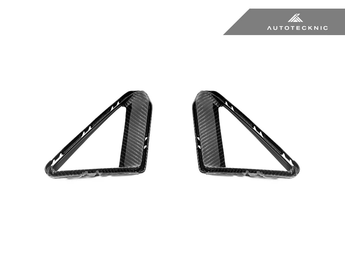 Kies-Motorsports AutoTecknic USA AutoTecknic Front Bumper Carbon Air Curtain Set - G90/ G99 M5