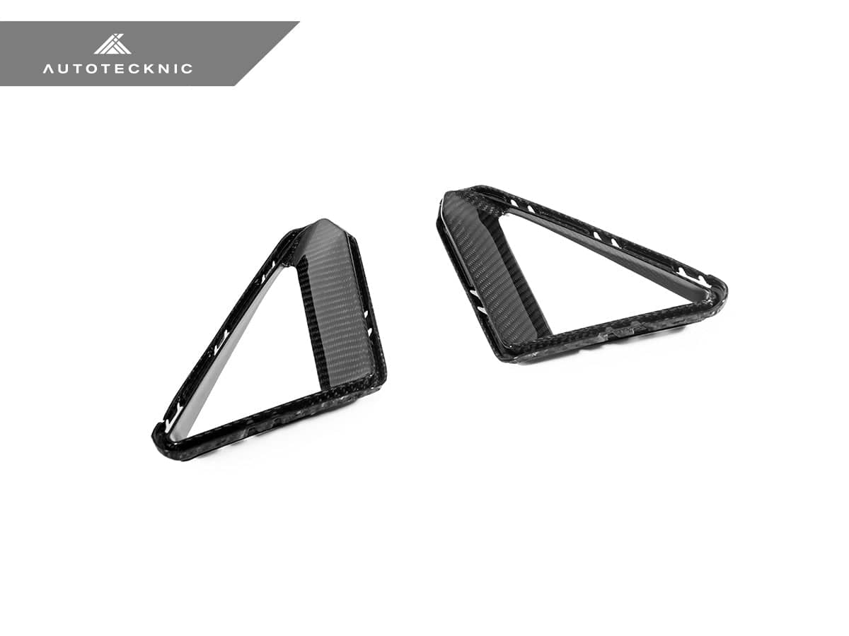 Kies-Motorsports AutoTecknic USA AutoTecknic Front Bumper Carbon Air Curtain Set - G90/ G99 M5