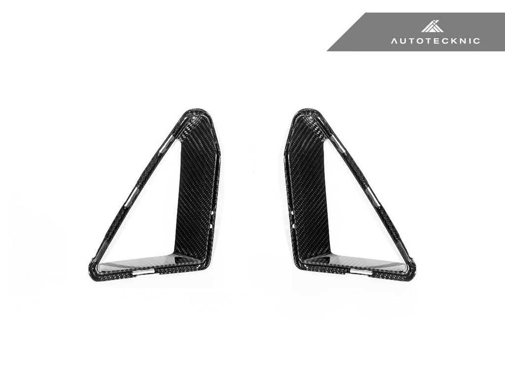 Kies-Motorsports AutoTecknic USA AutoTecknic Front Bumper Carbon Air Curtain Set - G90/ G99 M5