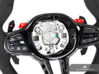 Kies-Motorsports AutoTecknic USA AutoTecknic G8X LCI Alcantara Steering Wheel - G8X M2/ M3/ M4