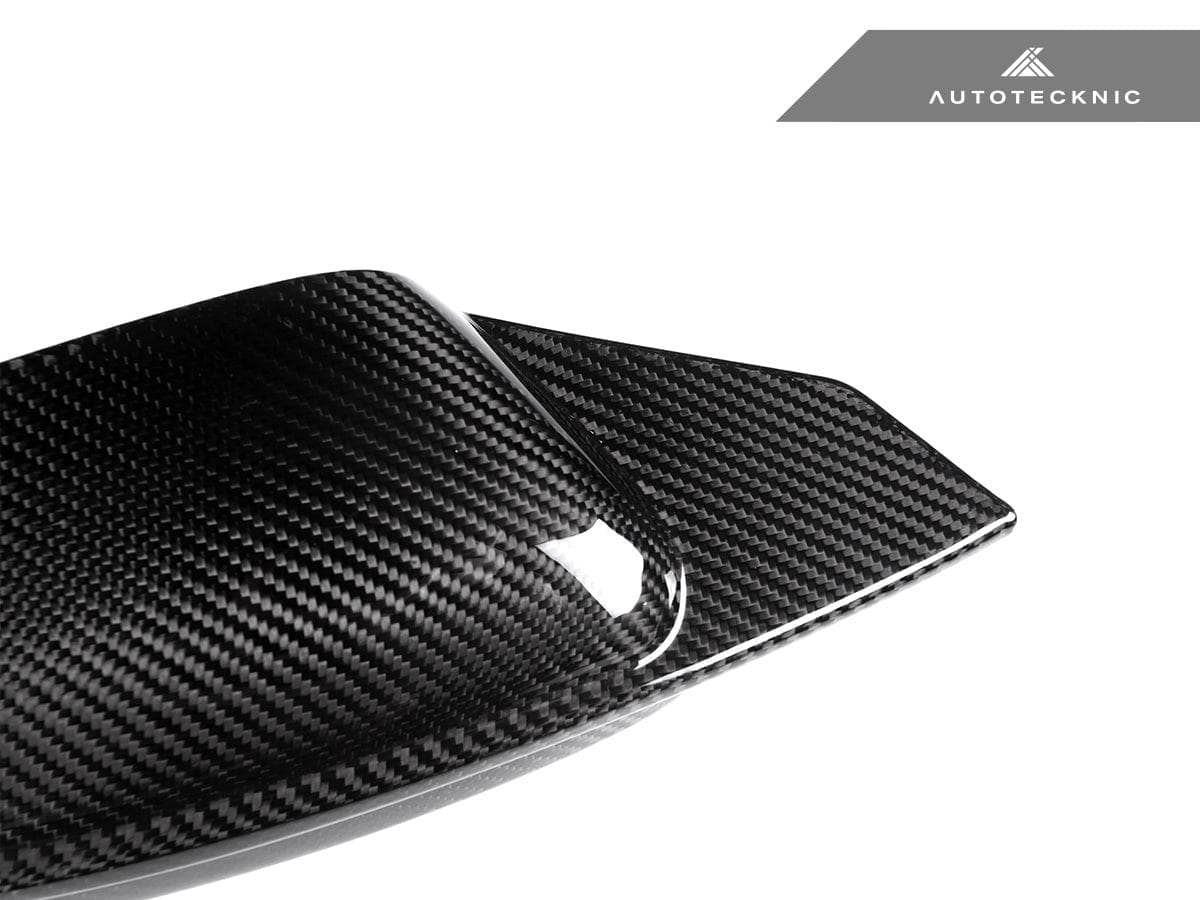 Kies-Motorsports AutoTecknic USA AutoTecknic G8X Style M-Inspired Version II Dry Carbon Mirror Covers - G20 3-Series | G22/ G26 4-Series