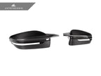 Kies-Motorsports AutoTecknic USA AutoTecknic G8X Style M-Inspired Version II Dry Carbon Mirror Covers - G30 5-Series