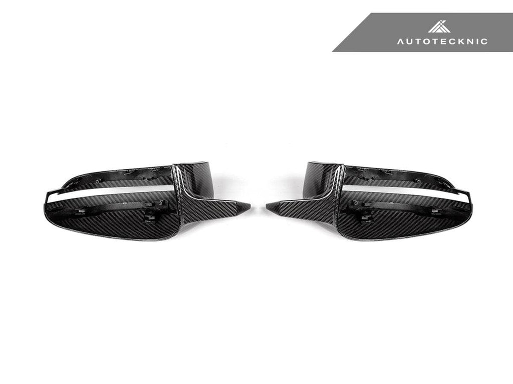 Kies-Motorsports AutoTecknic USA AutoTecknic G8X Style M-Inspired Version II Dry Carbon Mirror Covers - G30 5-Series
