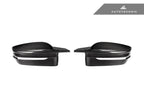 Kies-Motorsports AutoTecknic USA AutoTecknic G8X Style M-Inspired Version II Dry Carbon Mirror Covers - G30 5-Series