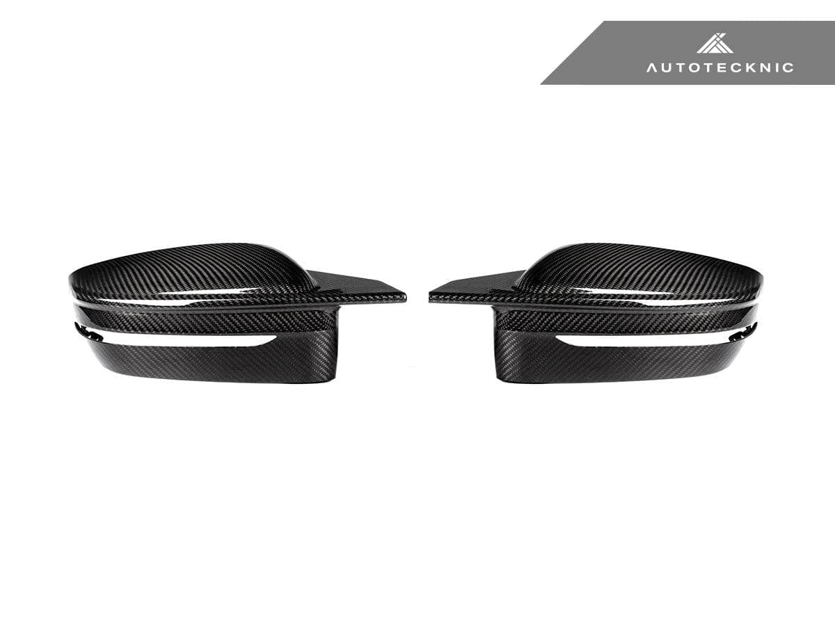 Kies-Motorsports AutoTecknic USA AutoTecknic G8X Style M-Inspired Version II Dry Carbon Mirror Covers - G42 2-Series