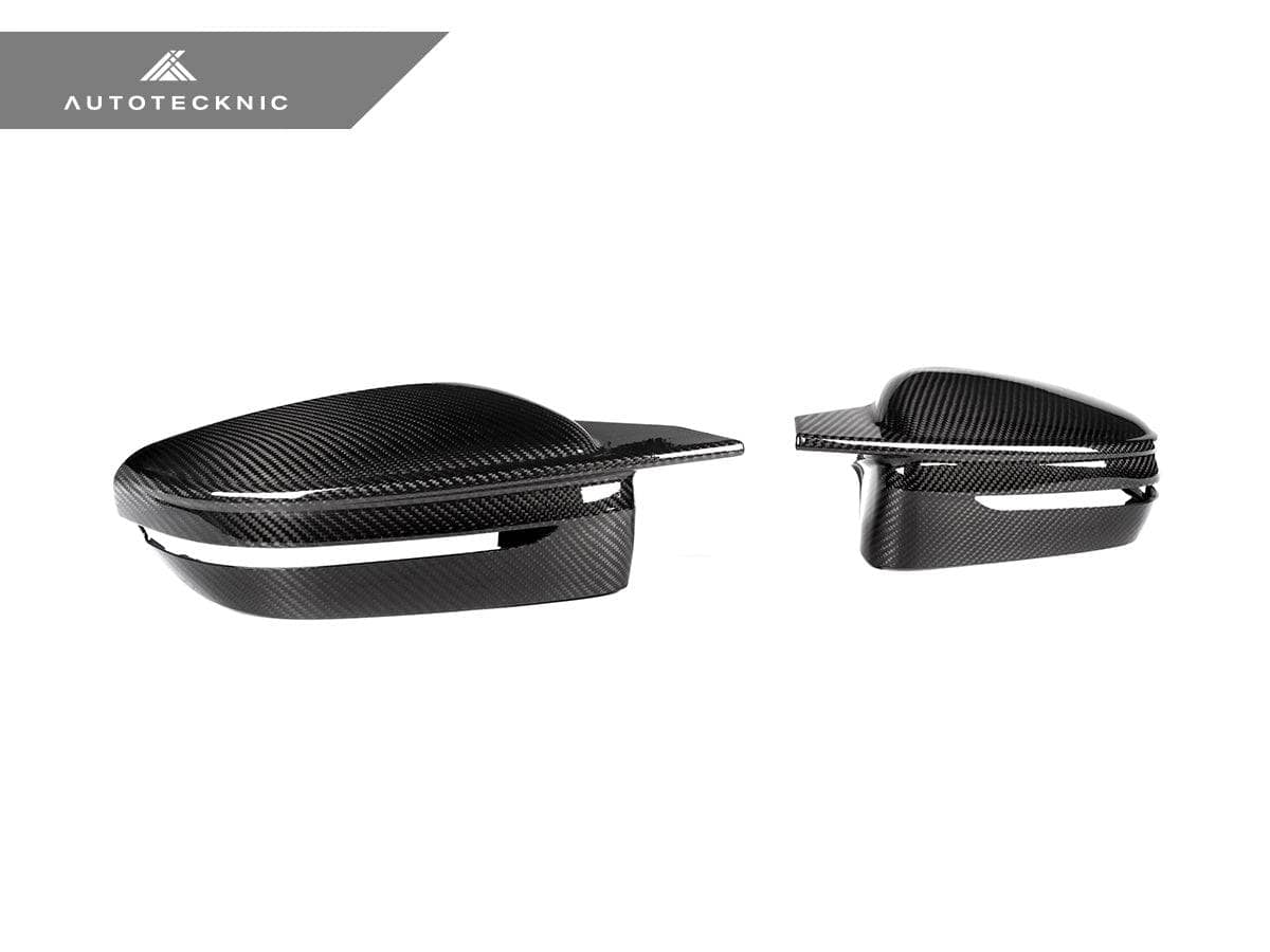 Kies-Motorsports AutoTecknic USA AutoTecknic G8X Style M-Inspired Version II Dry Carbon Mirror Covers - G42 2-Series