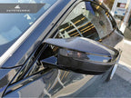 Kies-Motorsports AutoTecknic USA AutoTecknic G8X Style M-Inspired Version II Dry Carbon Mirror Covers - G42 2-Series