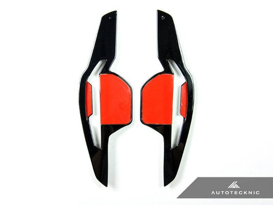 Kies-Motorsports AutoTecknic USA AutoTecknic Glazing Black Competition Shift Paddles - Audi DSG Vehicles
