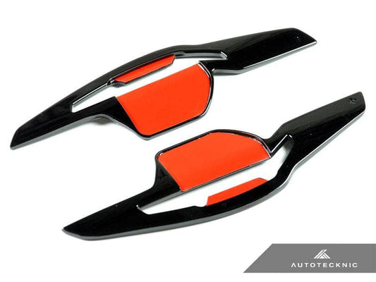 Kies-Motorsports AutoTecknic USA AutoTecknic Glazing Black Competition Shift Paddles - Audi DSG Vehicles