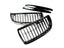 Kies-Motorsports AutoTecknic USA AutoTecknic Glazing Black Front Grille Set - BMW E90 Sedan | E91 Wagon | 3-Series