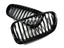 Kies-Motorsports AutoTecknic USA AutoTecknic Glazing Black Front Grille Set - BMW F10 Sedan | F11 Wagon | 5-Series