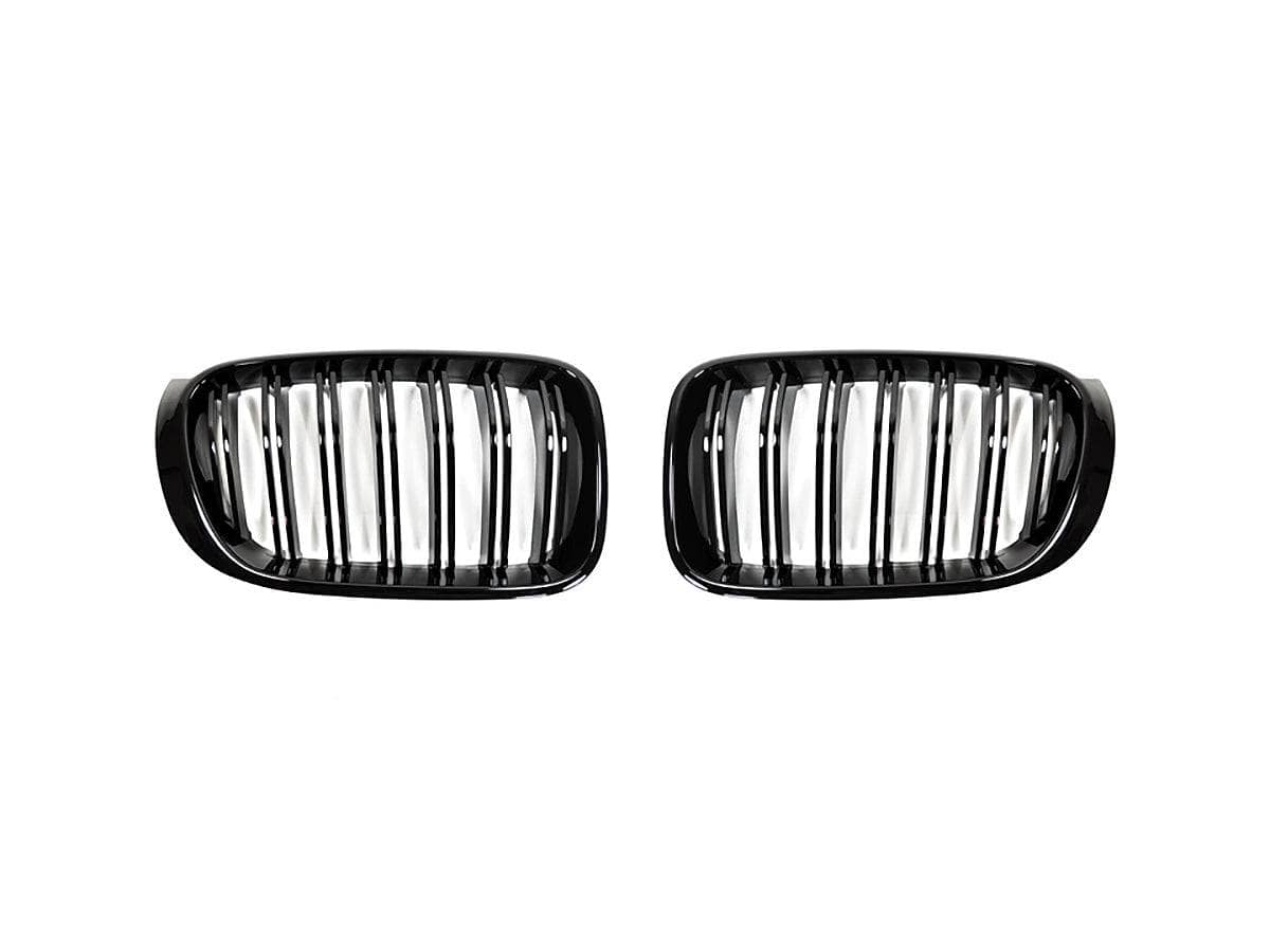 Kies-Motorsports AutoTecknic USA AutoTecknic Glazing Black Front Grille Set - BMW F25 X3 LCI | F26 X4 LCI