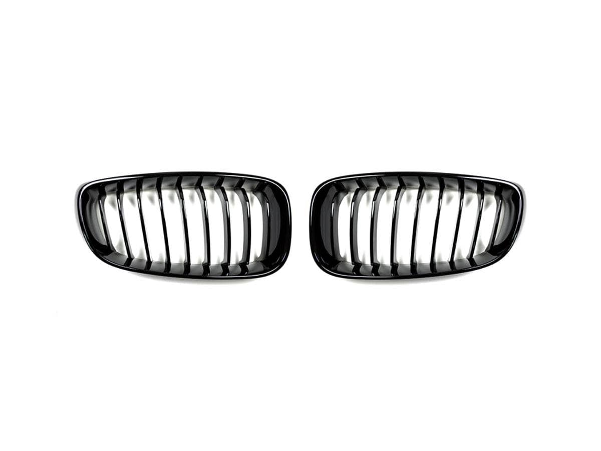 Kies-Motorsports AutoTecknic USA AutoTecknic Glazing Black Front Grille Set - F34 3-Series Gran Turismo