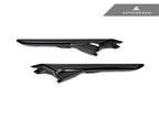 Kies-Motorsports AutoTecknic USA AutoTecknic Gloss Black Fender Trim Set - F90 M5