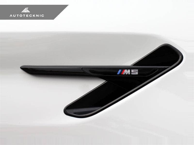 Kies-Motorsports AutoTecknic USA AutoTecknic Gloss Black Fender Trim Set - F90 M5 Main image